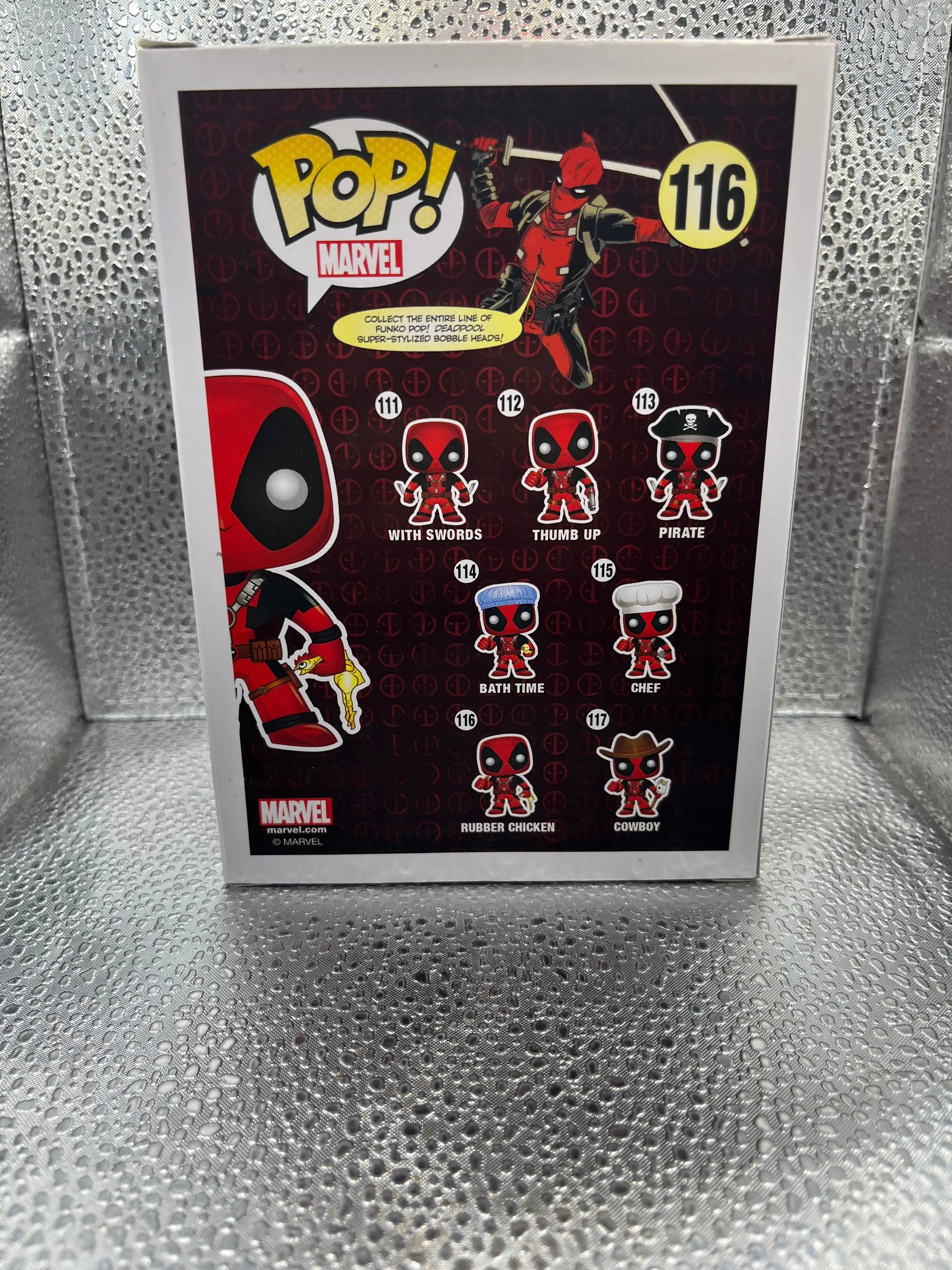 Funko POP Marvel - Deadpool (Rubber Chicken) #116 FRENLY BRICKS - Open 7 Days