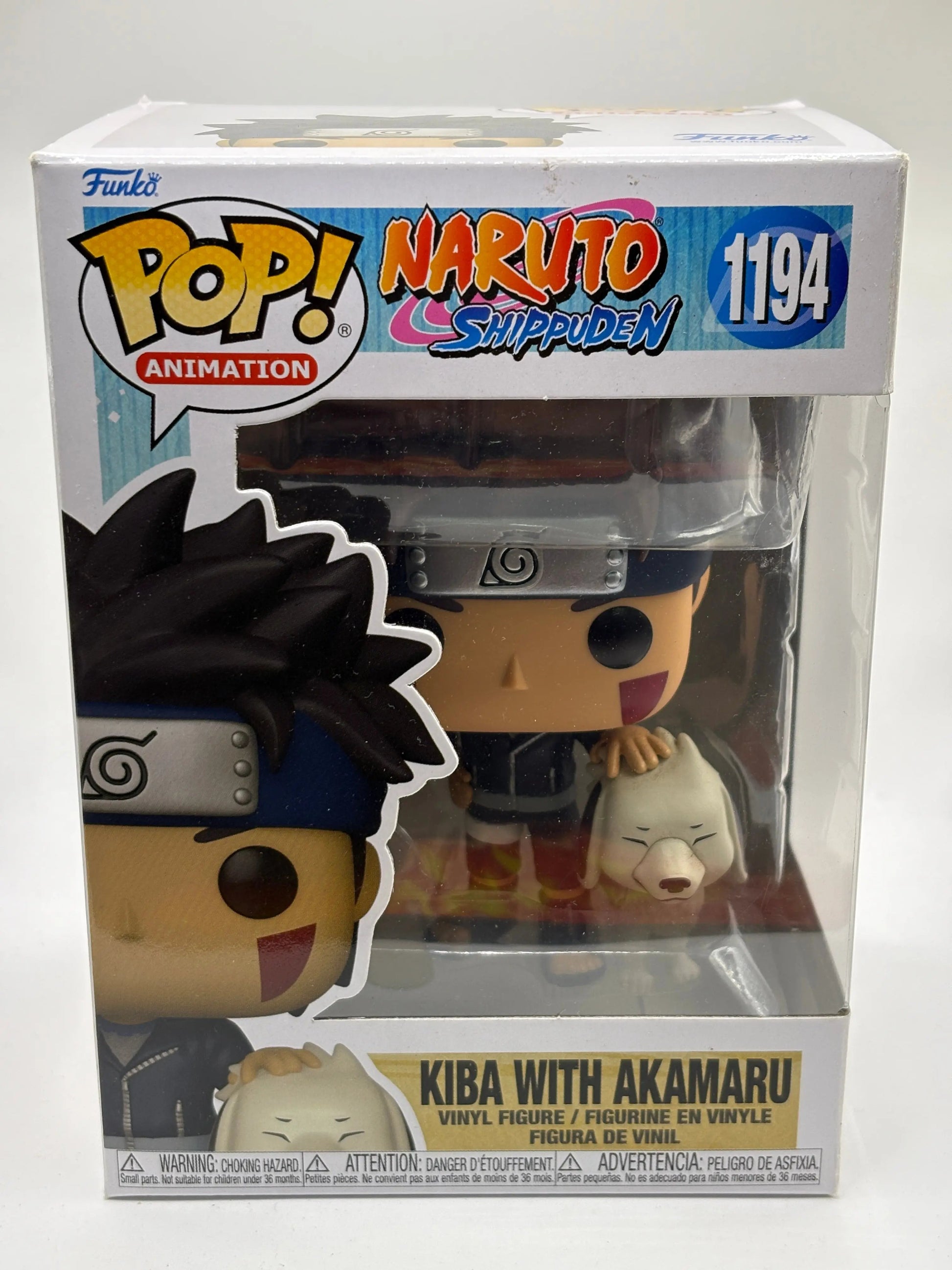 Funko POP! Animation Naruto Shippuden #1194 Kiba with Akamaru FRENLY BRICKS - Open 7 Days