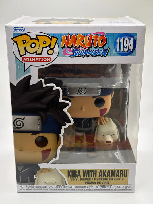 Funko POP! Animation Naruto Shippuden #1194 Kiba with Akamaru FRENLY BRICKS - Open 7 Days