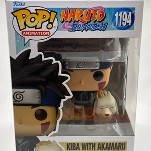 Funko POP! Animation Naruto Shippuden #1194 Kiba with Akamaru FRENLY BRICKS - Open 7 Days
