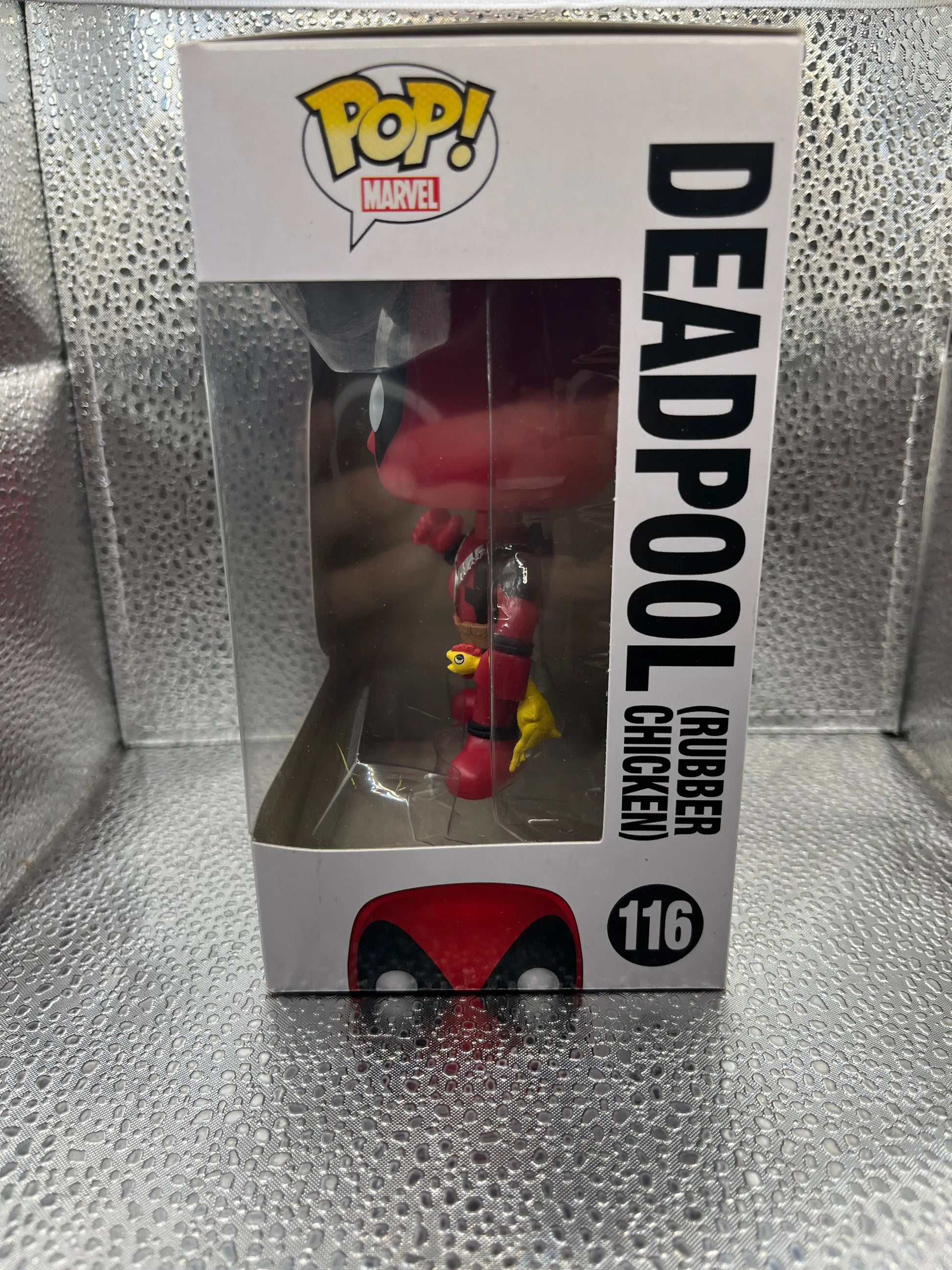 Funko POP Marvel - Deadpool (Rubber Chicken) #116 FRENLY BRICKS - Open 7 Days