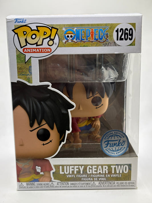 Funko POP! Animation One Piece #1269 Luffy Gear Two Vinyl Figure