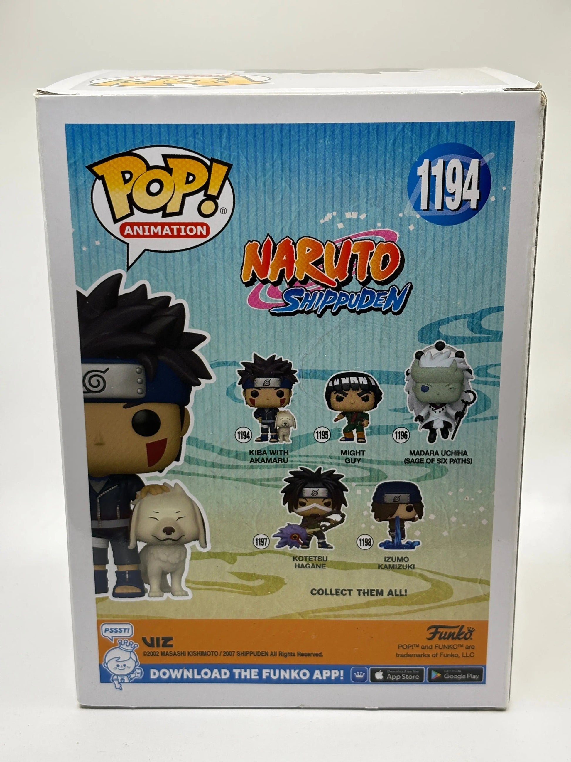Funko POP! Animation Naruto Shippuden #1194 Kiba with Akamaru FRENLY BRICKS - Open 7 Days