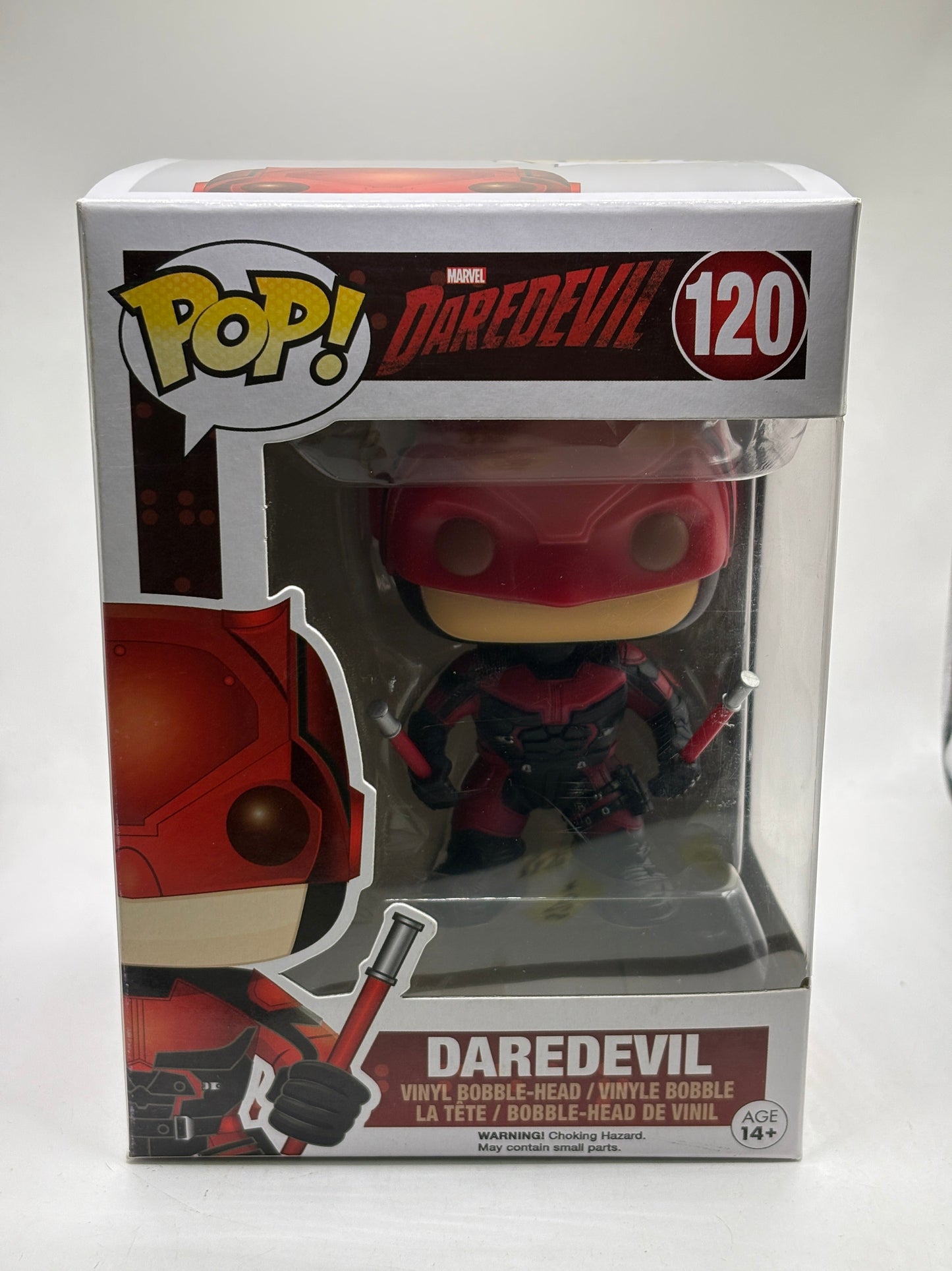 Funko POP! Marvel Daredevil #120 Daredevil Vinyl Bobble-Head FRENLY BRICKS - Open 7 Days