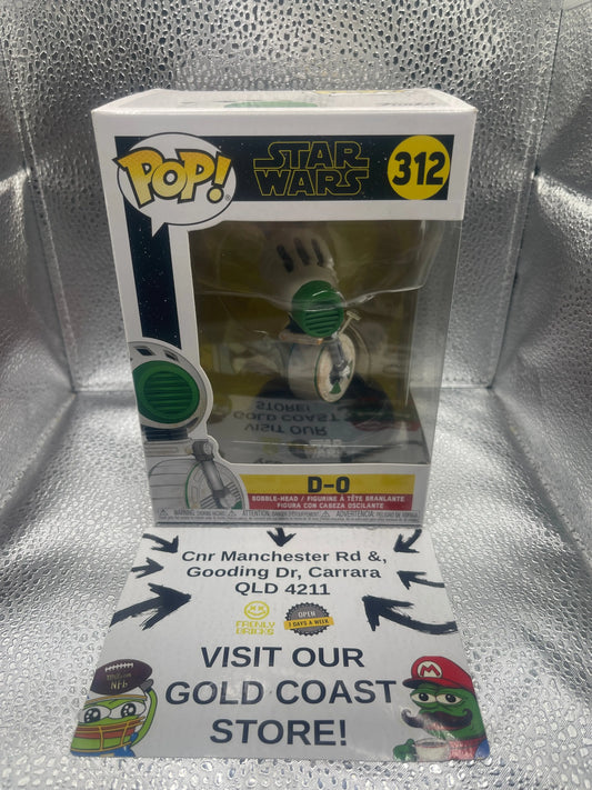 Funko PoP! 312 STAR WARS The Rise of Skywalker D-0 Droid FRENLY BRICKS - Open 7 Days