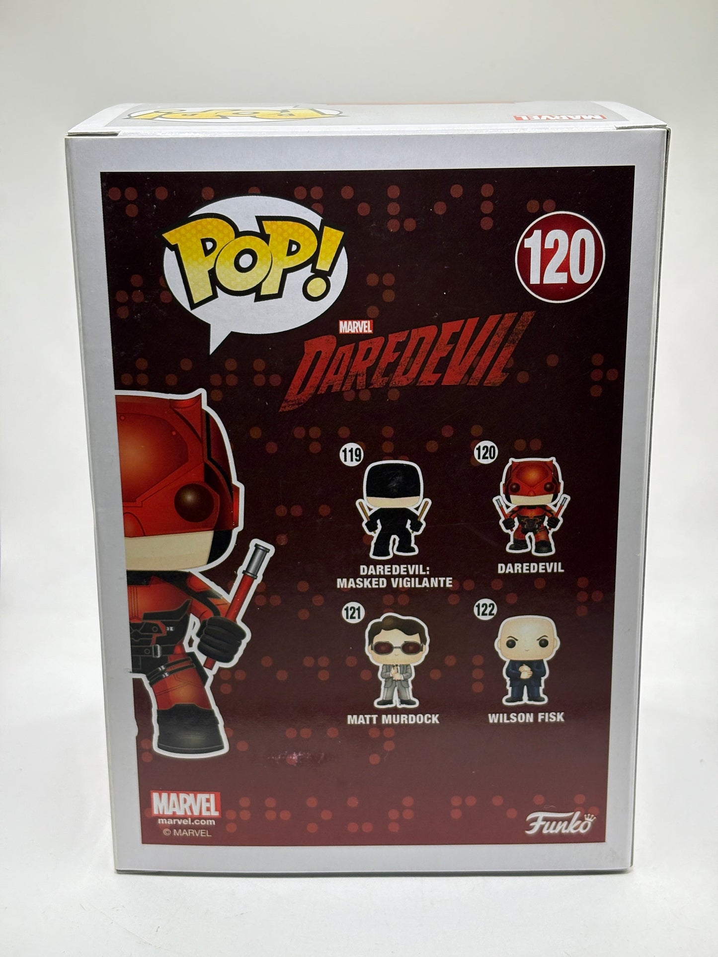 Funko POP! Marvel Daredevil #120 Daredevil Vinyl Bobble-Head FRENLY BRICKS - Open 7 Days
