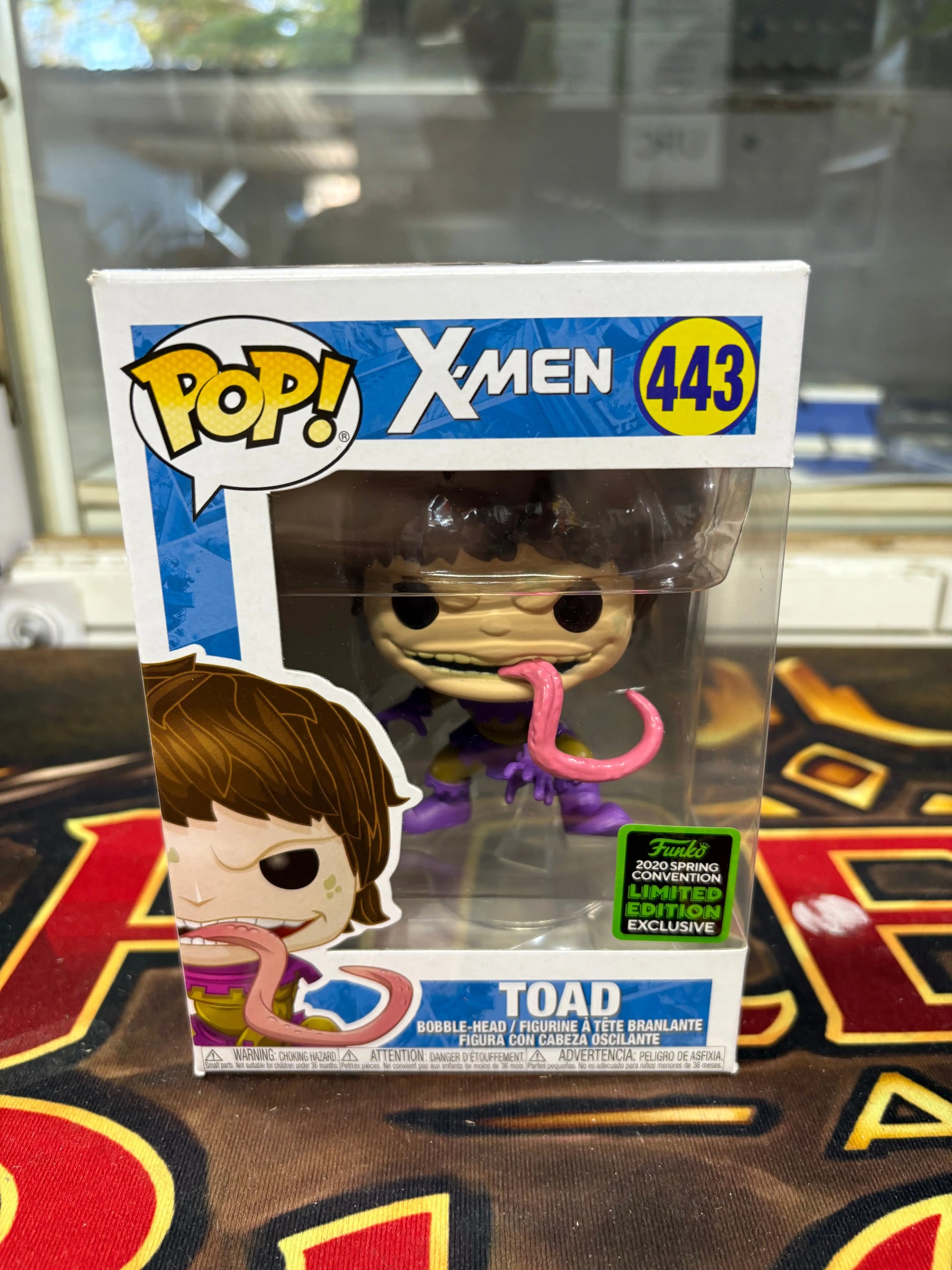 Funko Pop! 443 X-Men TOAD Vinyl Figure New 2020 Spring Convention Exclusive FRENLY BRICKS - Open 7 Days