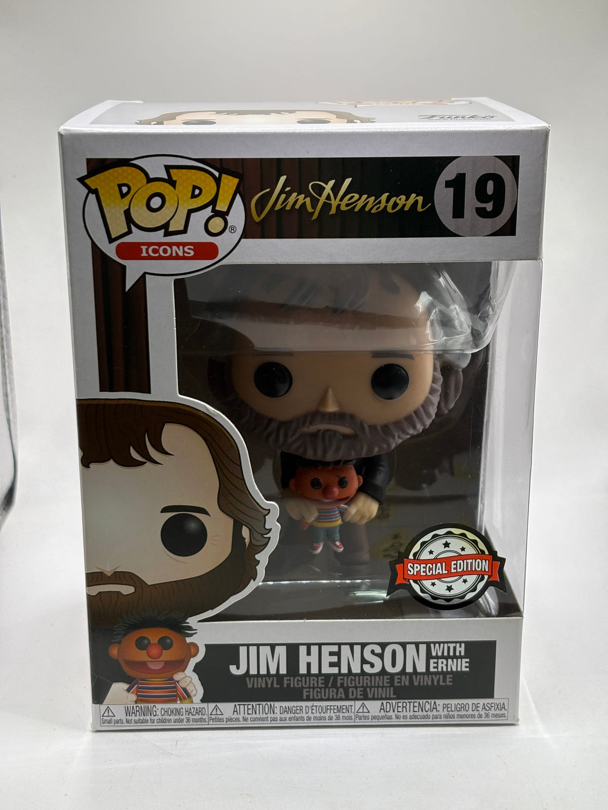 Funko POP! Icons Jim Henson #19 Jim Henson with Ernie Special Edition, photo 7 image 7