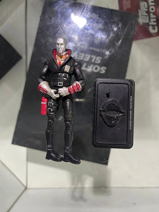 Gi Joe Enemy Weapons Supplier Destro 25TH anniversary 2007 no weap FRENLY BRICKS - Open 7 Days