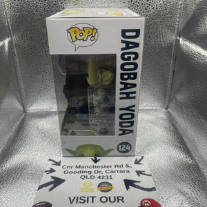 Funko POP! Star Wars: Dagobah Yoda #124 FRENLY BRICKS - Open 7 Days