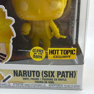 Funko POP! Animation Naruto Shippuden #186 Naruto Six Path Glow Hot Topic FRENLY BRICKS - Open 7 Days