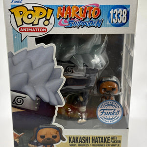 Funko POP! Naruto Shippuden #1338 Kakashi Hatake with Pakkun SE FRENLY BRICKS - Open 7 Days