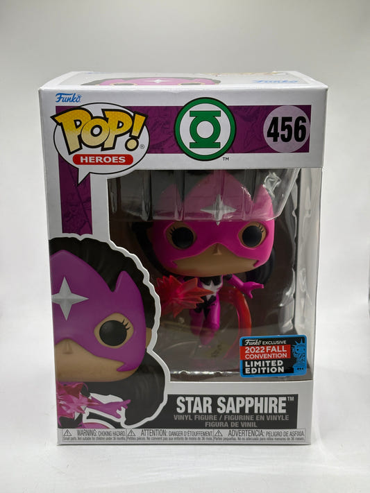 Funko POP! Heroes Green Lanterns #456 Star Sapphire 2022 Fall Convention