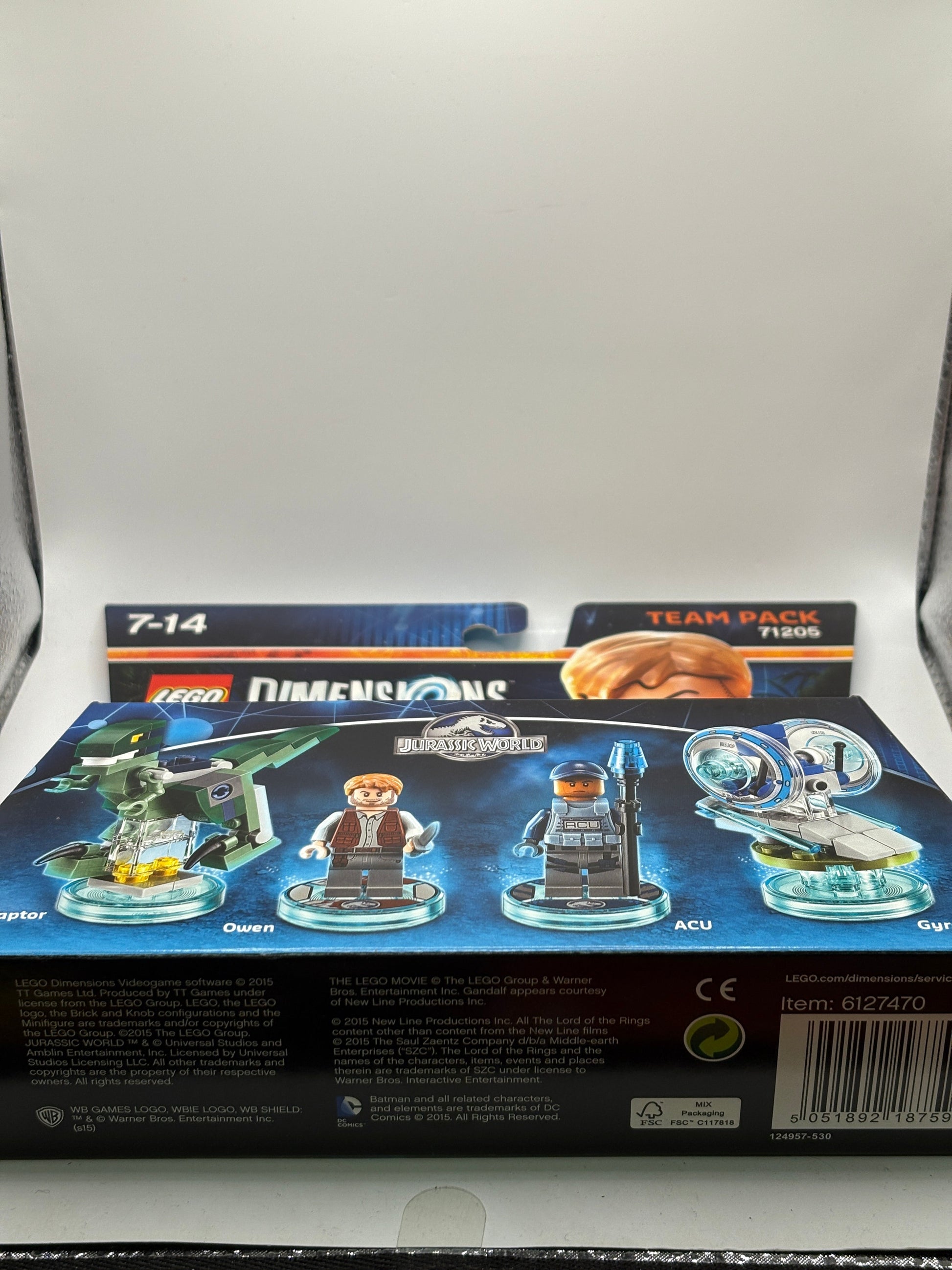 Lego Dimensions Jurassic World  71205 New Sealed Team Pack Velociraptor FRENLY BRICKS - Open 7 Days