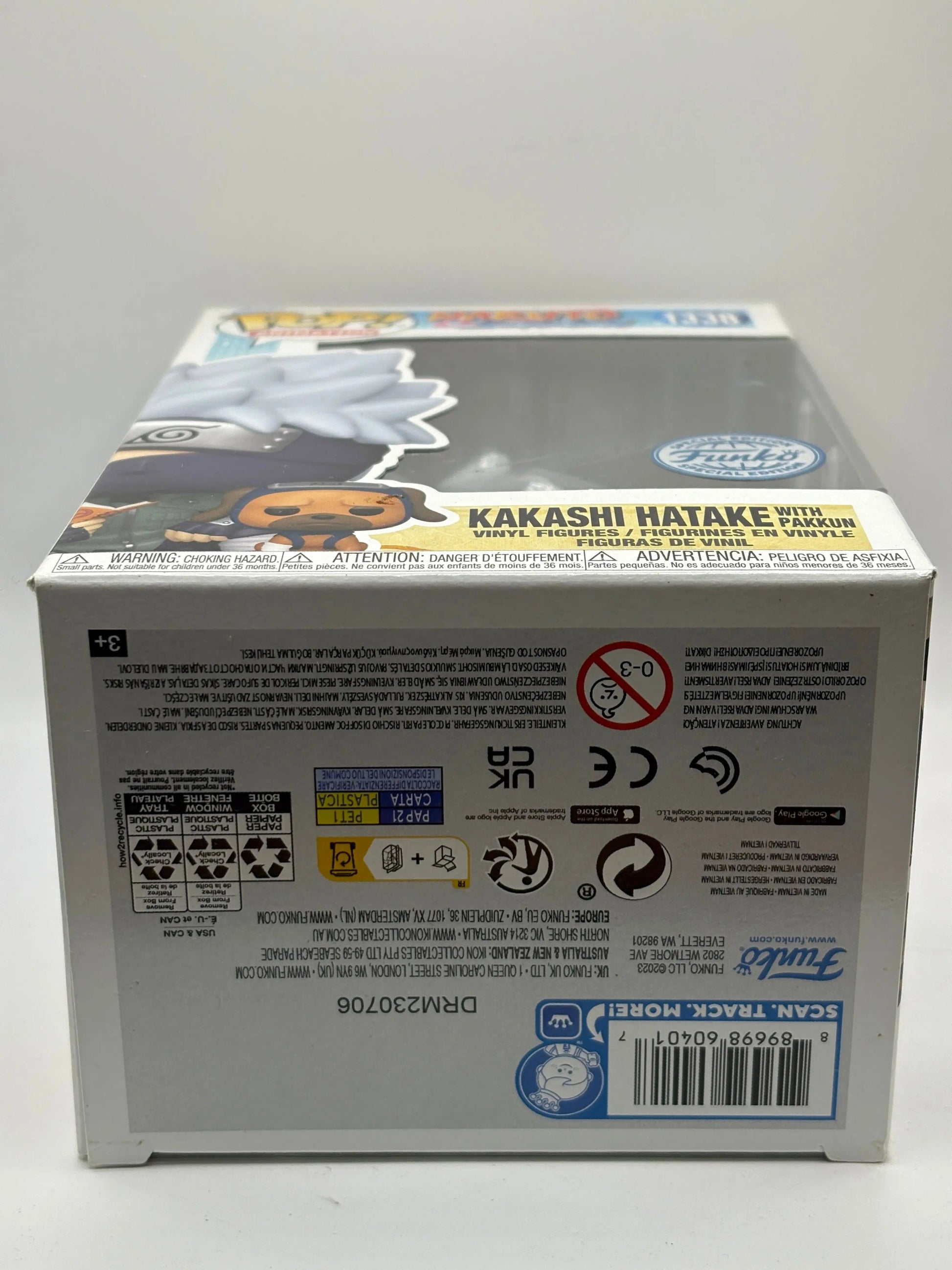 Funko POP! Naruto Shippuden #1338 Kakashi Hatake with Pakkun SE FRENLY BRICKS - Open 7 Days