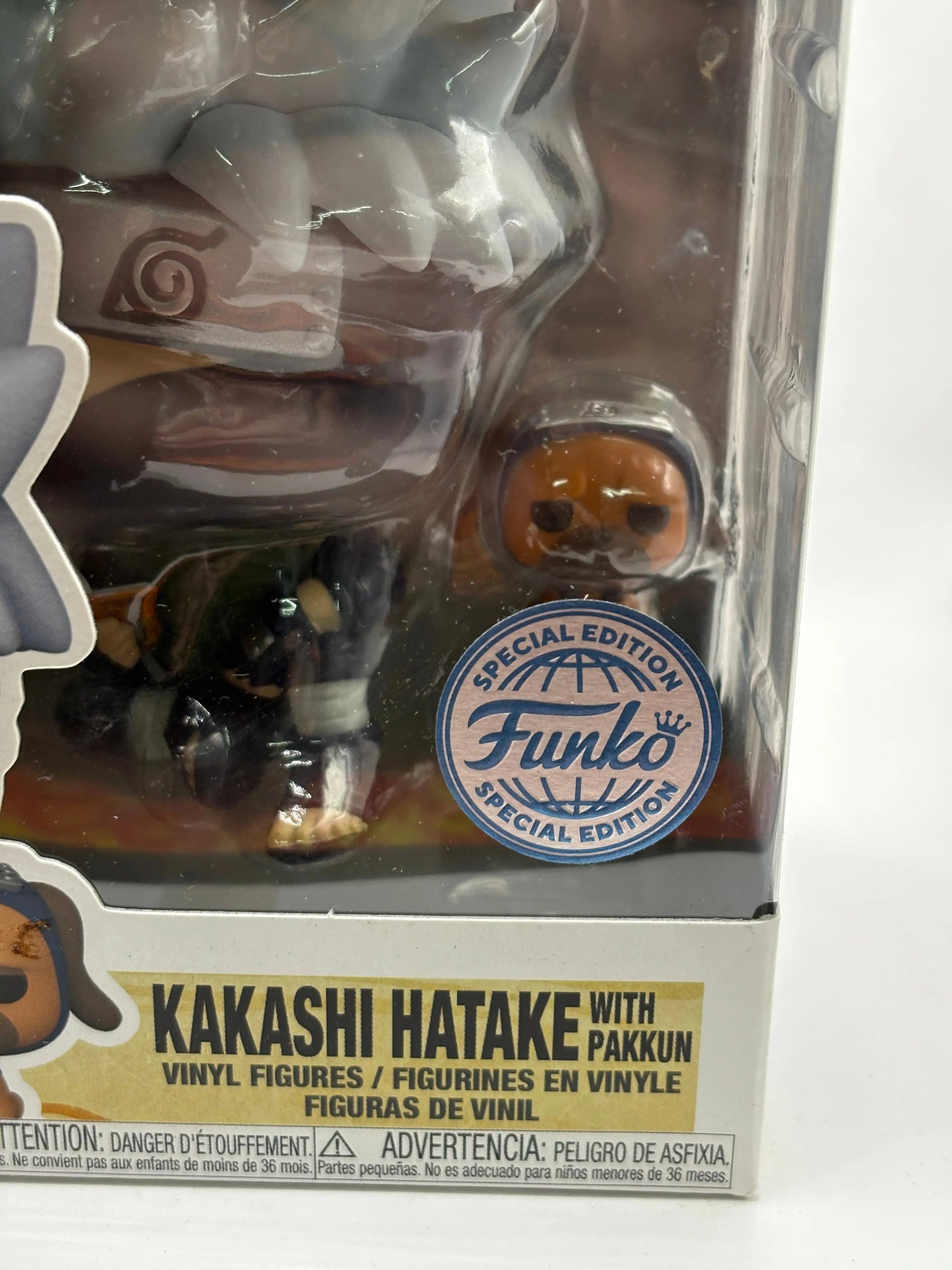Funko POP! Naruto Shippuden #1338 Kakashi Hatake with Pakkun SE FRENLY BRICKS - Open 7 Days