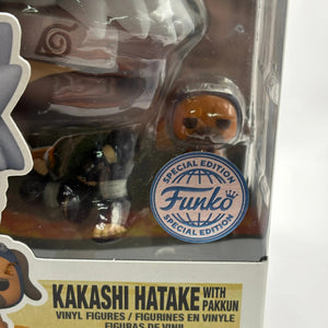 Funko POP! Naruto Shippuden #1338 Kakashi Hatake with Pakkun SE FRENLY BRICKS - Open 7 Days