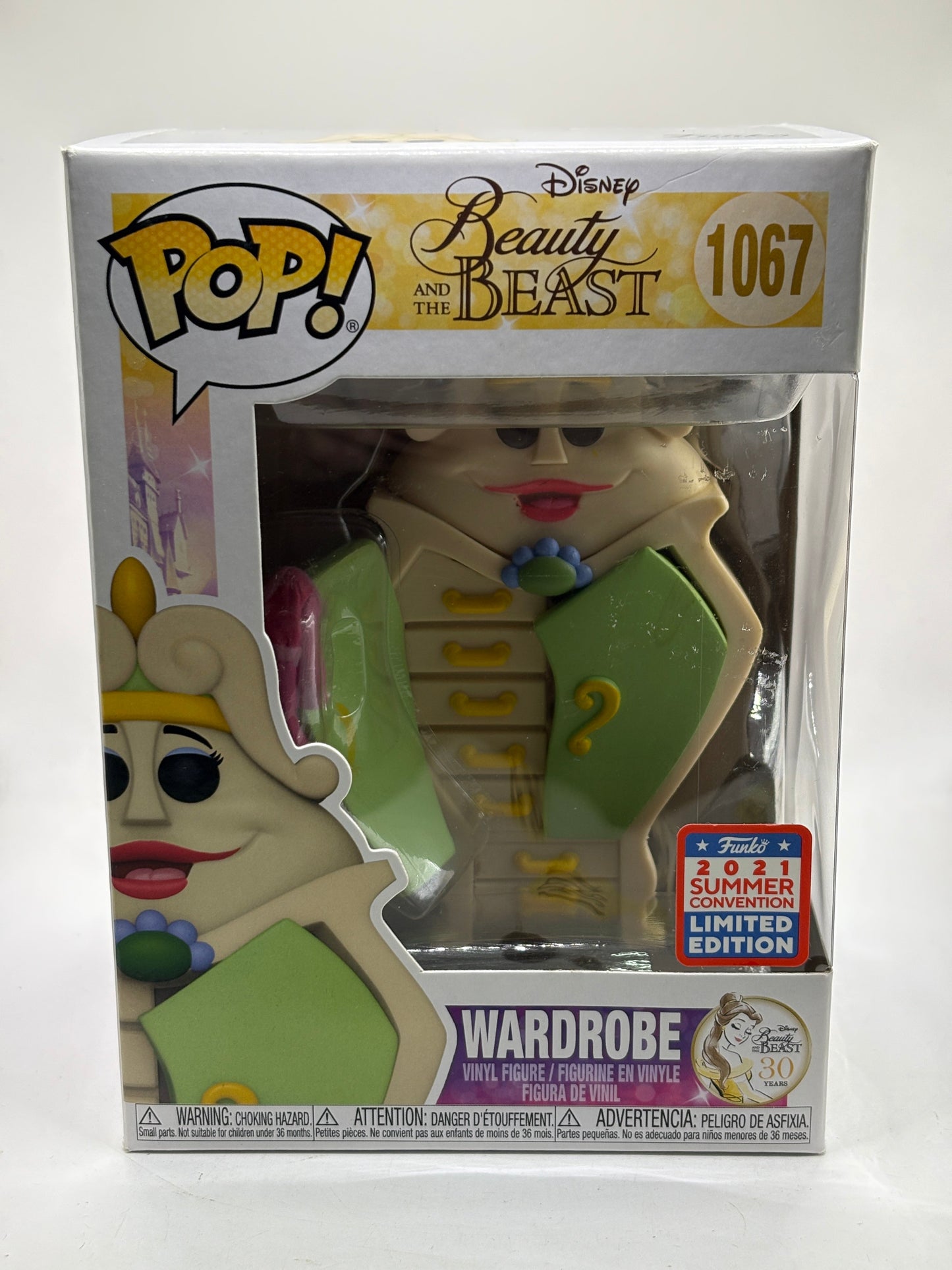 Funko POP! Disney Beauty and the Beast #1067 Wardrobe 2021 Summer FRENLY BRICKS - Open 7 Days