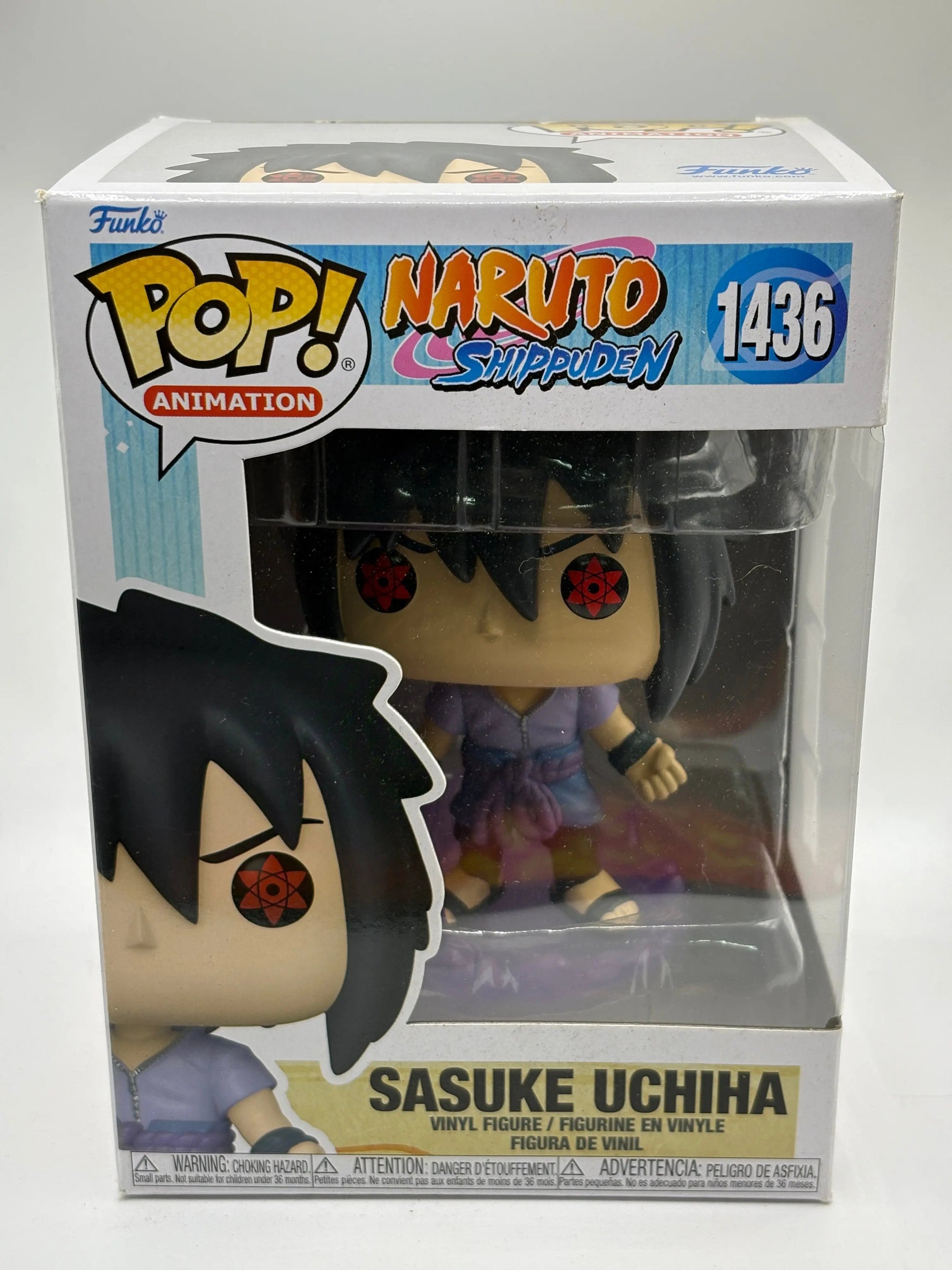 Funko POP! Animation Naruto Shippuden #1436 Sasuke Uchiha FRENLY BRICKS - Open 7 Days