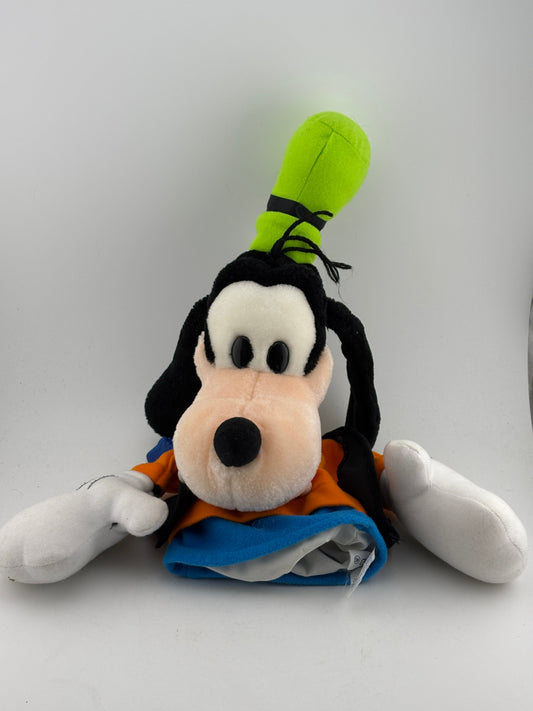 Vintage Walt Disney Applause GOOFY Stuffed Animal Plush Hand Puppet FRENLY BRICKS - Open 7 Days