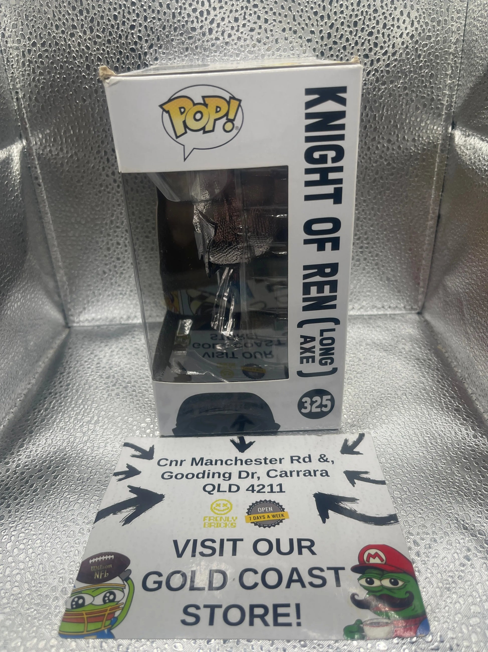 Star Wars Funko Pop - Knight of Ren (Long Axe) - Rise of Skywalker - No. 325 FRENLY BRICKS - Open 7 Days