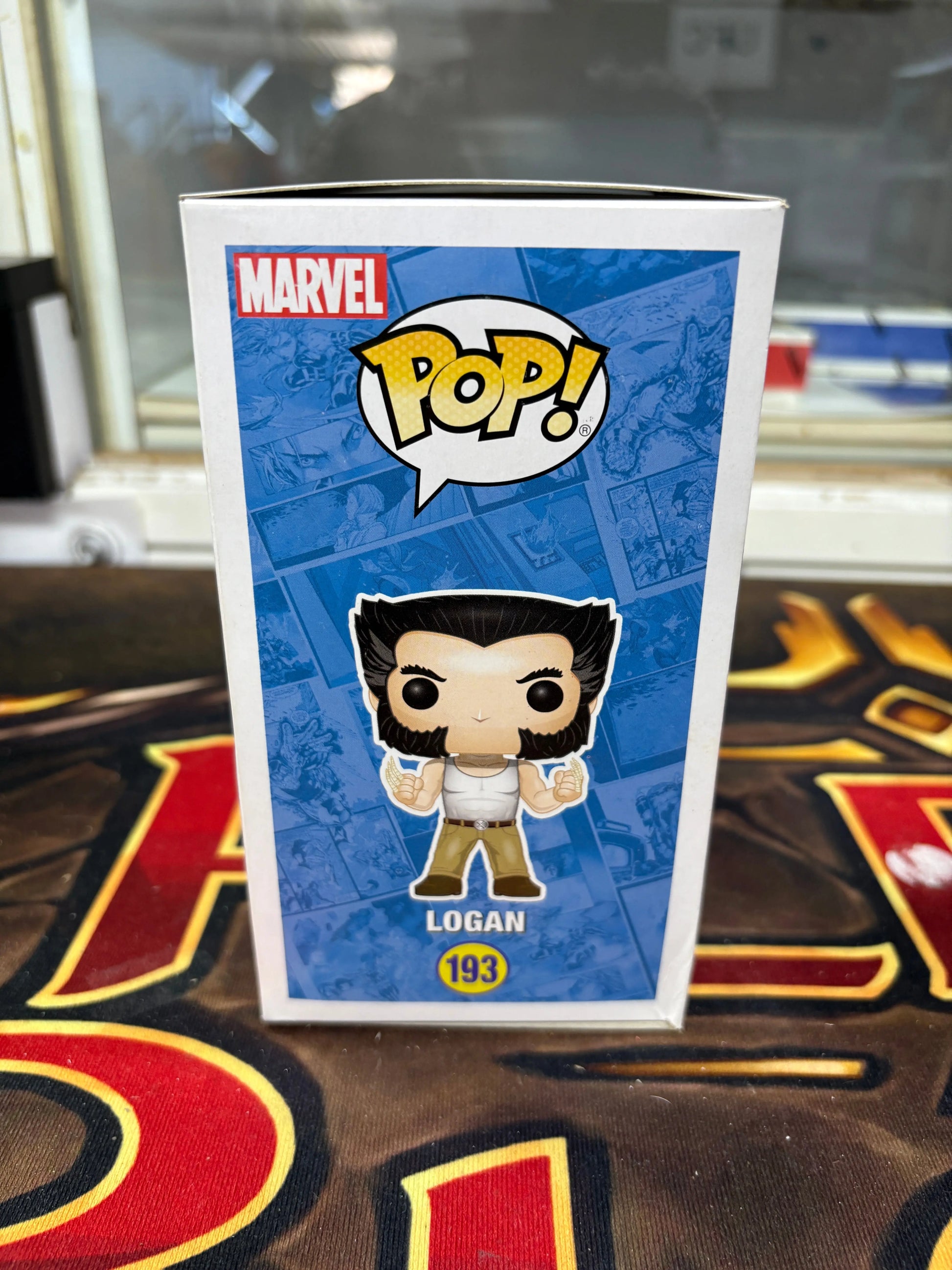 Funko POP! X-Men #193 Logan FRENLY BRICKS - Open 7 Days