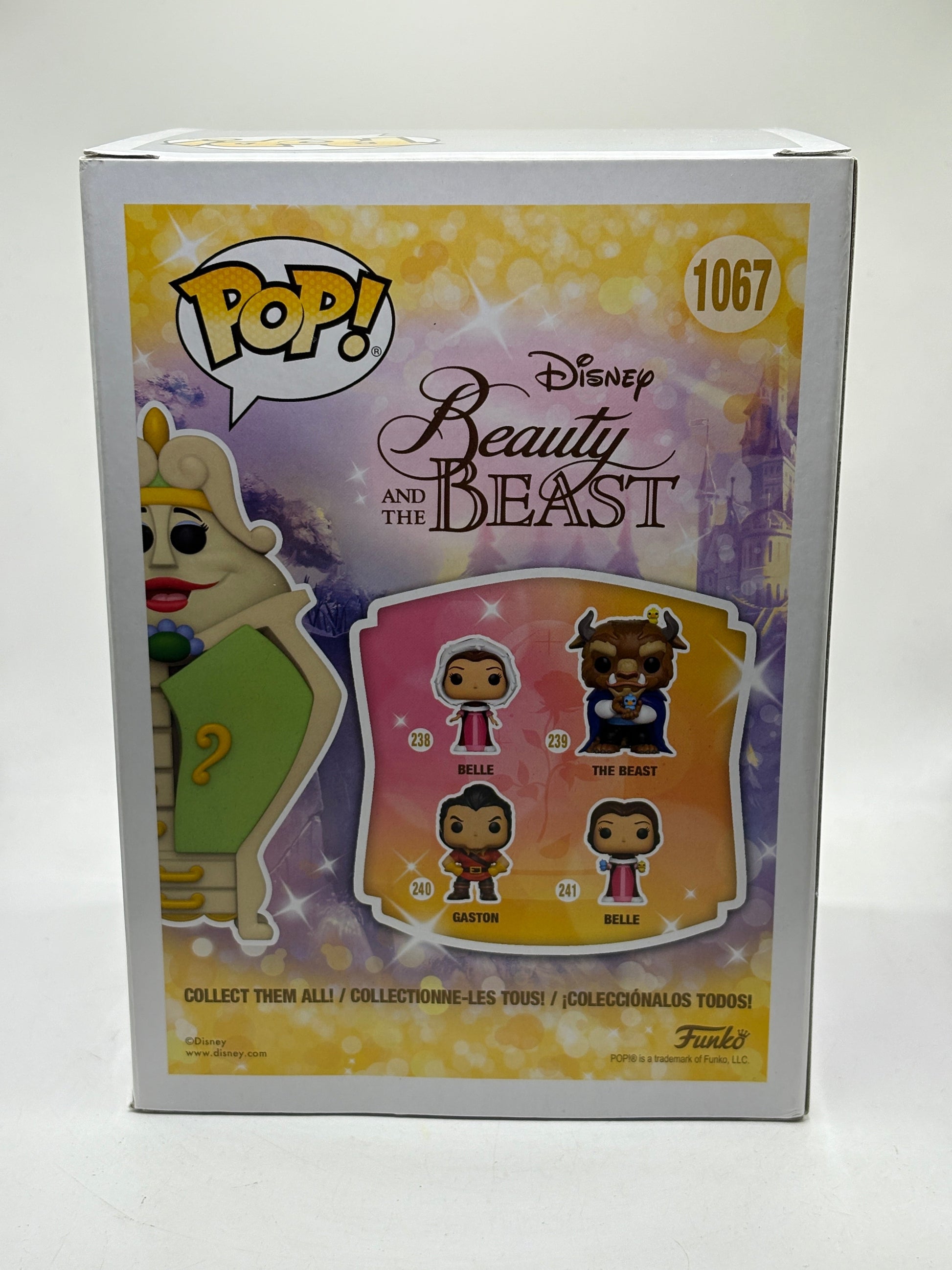 Funko POP! Disney Beauty and the Beast #1067 Wardrobe 2021 Summer