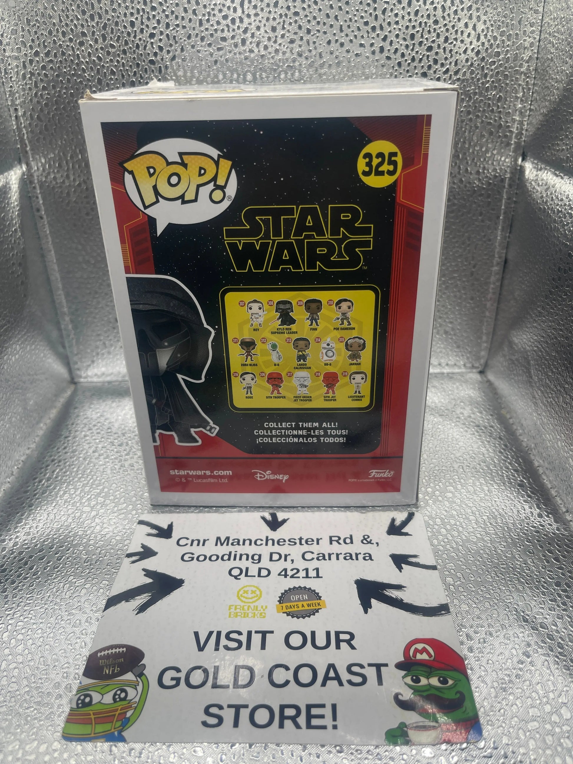 Star Wars Funko Pop - Knight of Ren (Long Axe) - Rise of Skywalker - No. 325 FRENLY BRICKS - Open 7 Days