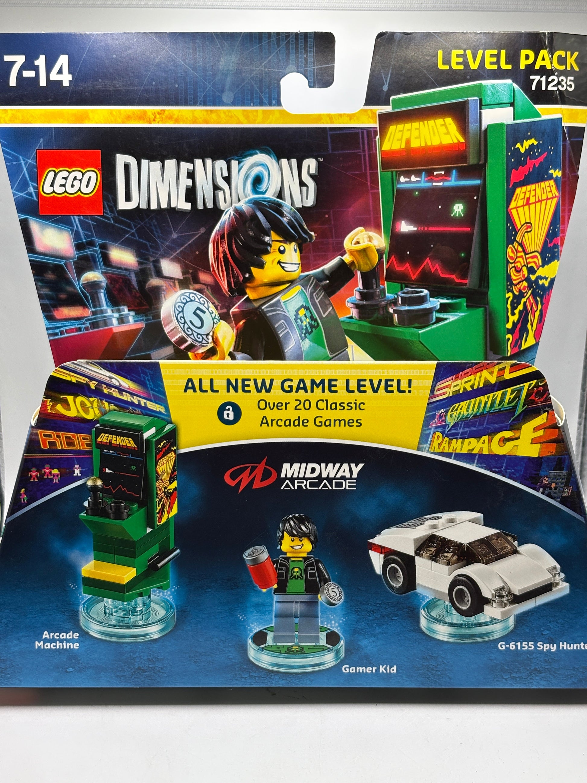 Lego Dimensions Level Pack 71235 Midway Arcade New Sealed FRENLY BRICKS - Open 7 Days