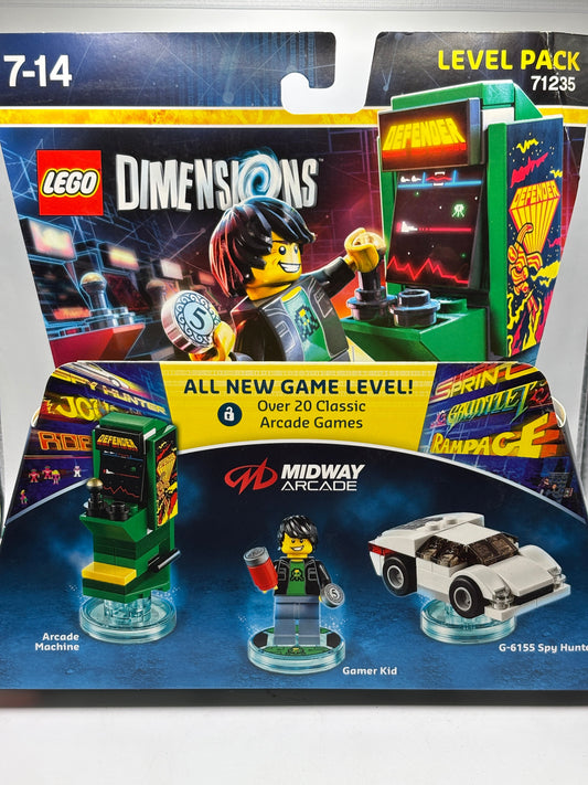 Lego Dimensions Level Pack 71235 Midway Arcade New Sealed FRENLY BRICKS - Open 7 Days