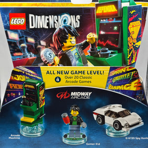 Lego Dimensions Level Pack 71235 Midway Arcade New Sealed FRENLY BRICKS - Open 7 Days