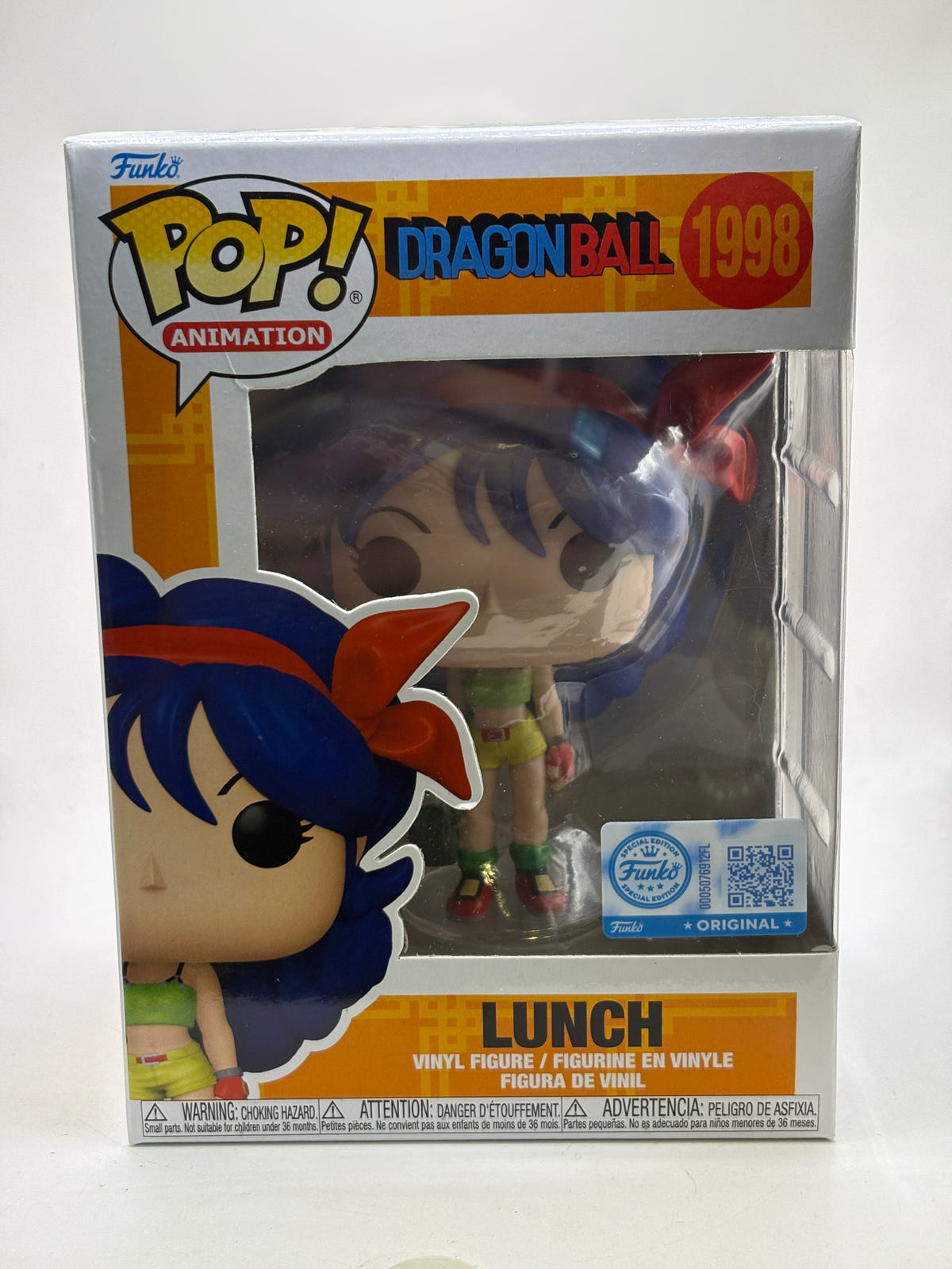 Funko POP! Animation Dragon Ball #1998 Lunch Vinyl Figure image 1