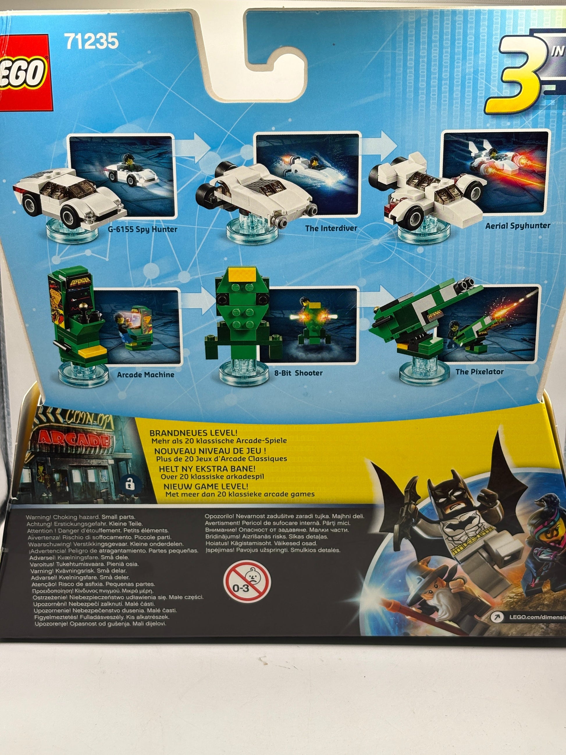 Lego Dimensions Level Pack 71235 Midway Arcade New Sealed FRENLY BRICKS - Open 7 Days