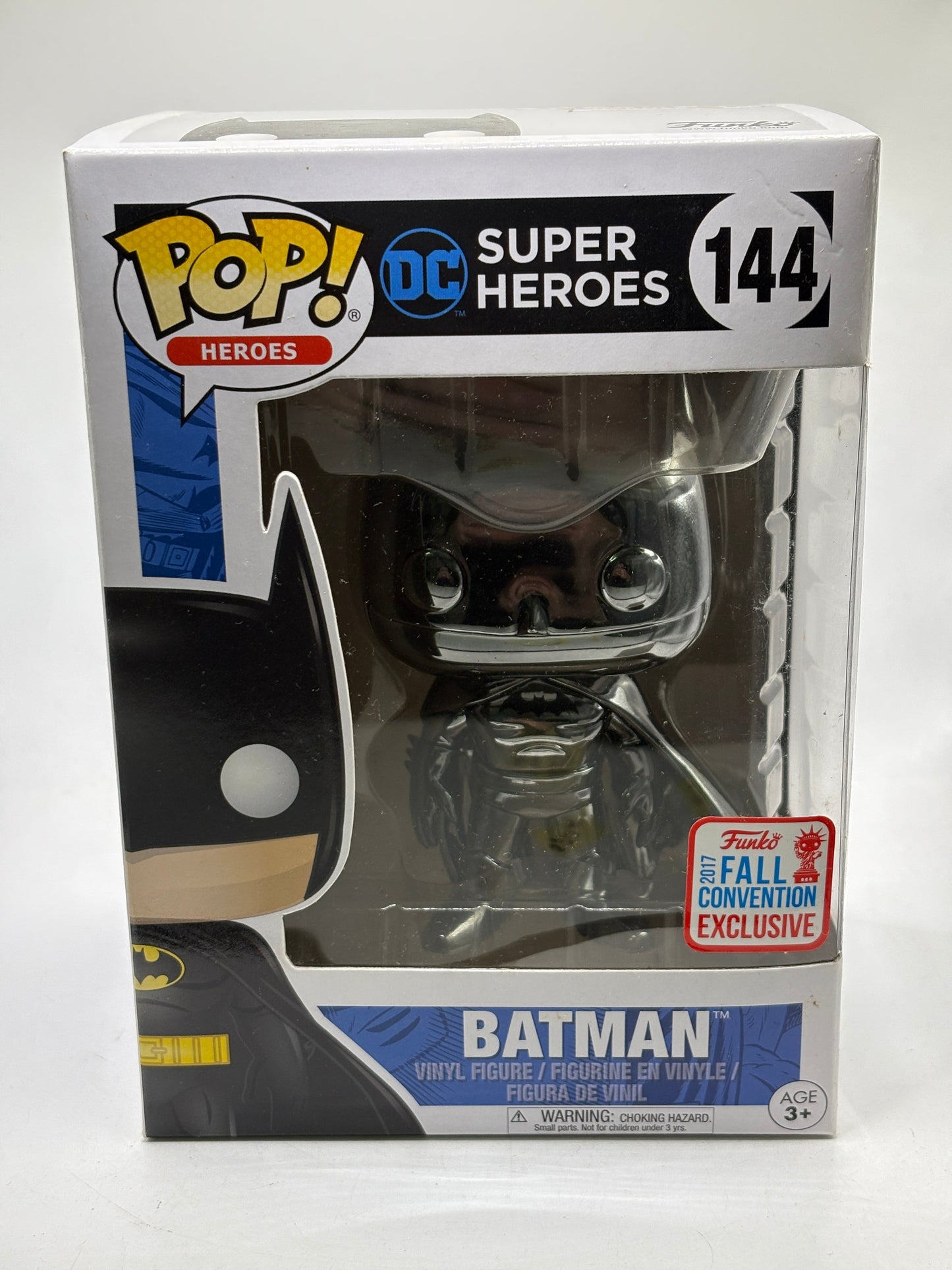 Funko POP! Heroes DC #144 Batman 2017 Fall Convention Exclusive FRENLY BRICKS - Open 7 Days