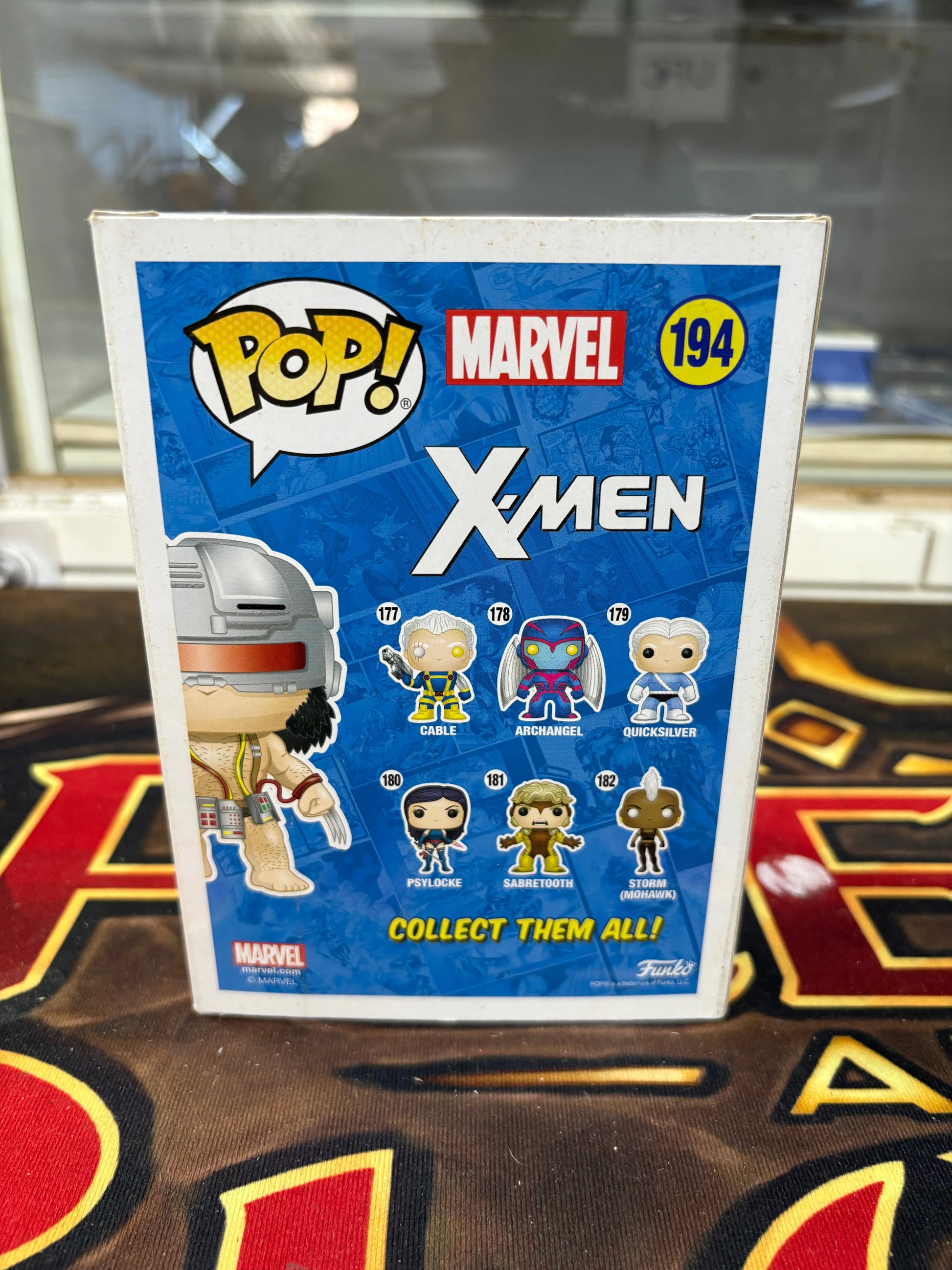 Funko POP! X-Men #194 Weapon X FRENLY BRICKS - Open 7 Days