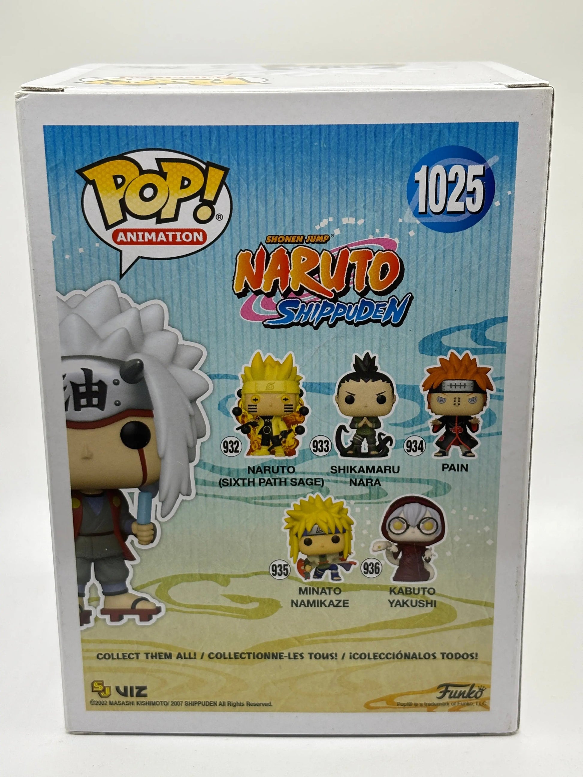 Funko POP! Animation Naruto Shippuden #1025 Jiraiya SE FRENLY BRICKS - Open 7 Days