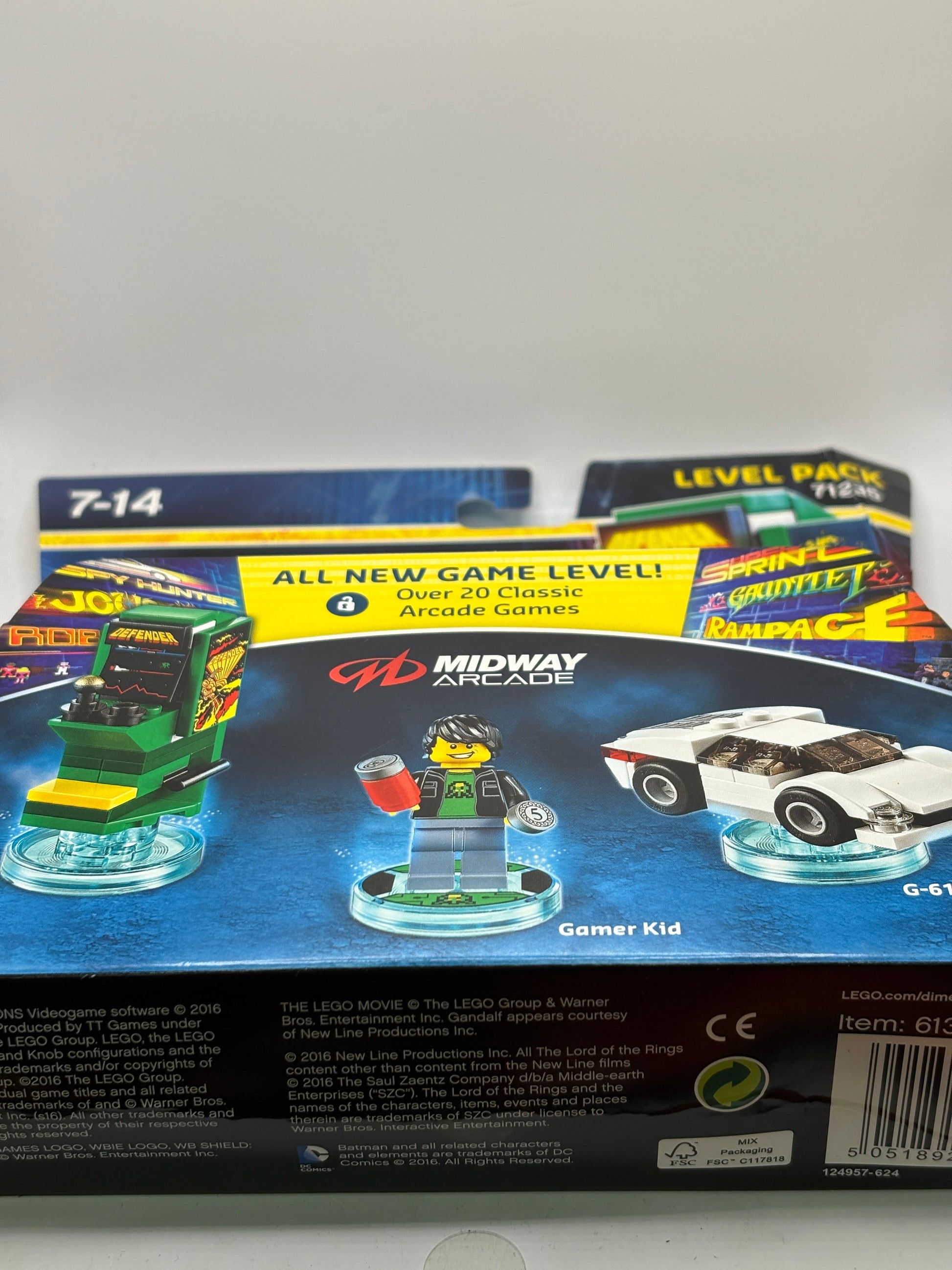 Lego Dimensions Level Pack 71235 Midway Arcade New Sealed FRENLY BRICKS - Open 7 Days