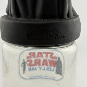 Vintage Star Wars Darth Vader Lolly Jar  1997 Lucas Films RARE FRENLY BRICKS - Open 7 Days