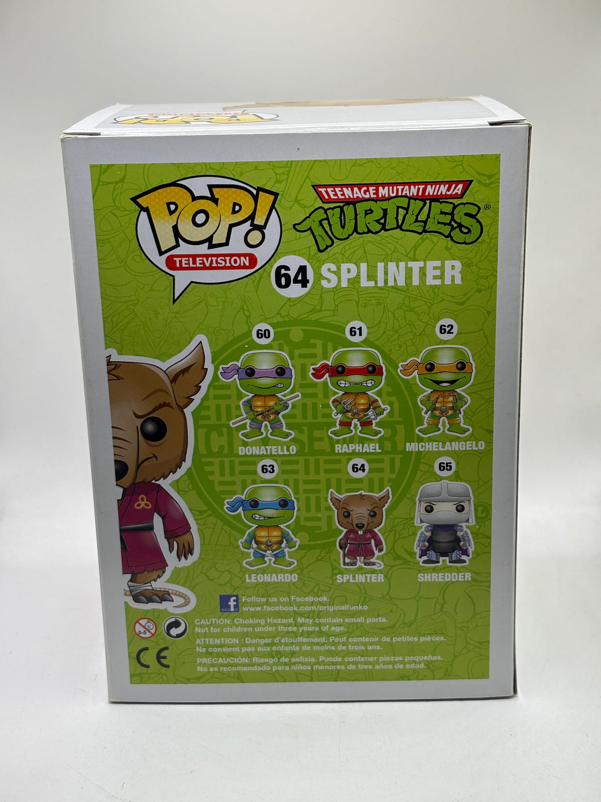Funko POP! Television TMNT #64 Splinter Vinyl Figure 2013, photo 3 image 3