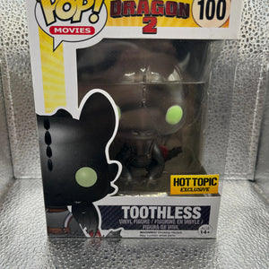 Funko POP Movies - How to Train your Dragon 2 - Toothless (Hot Topic Metallic Exclusive) FRENLY BRICKS - Open 7 Days