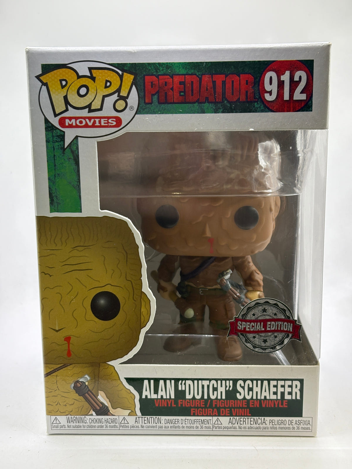 Funko POP! Movies Predator #912 Alan “Dutch” Schaefer Special Edition image 1