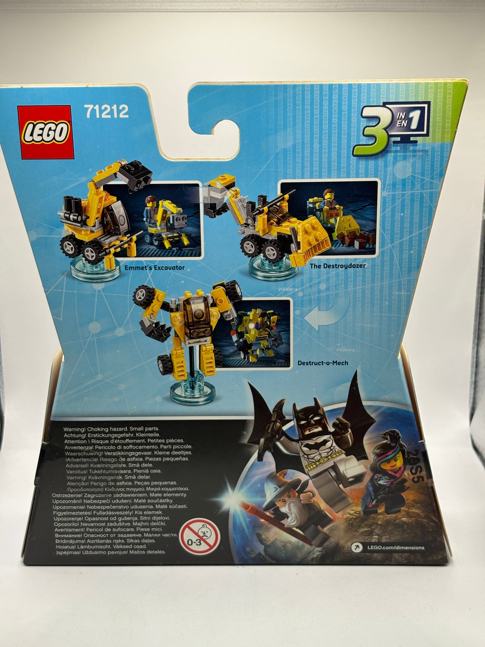 Lego Dimensions Fun Pack 71212 The Lego Movie Emmet New Sealed FRENLY BRICKS - Open 7 Days