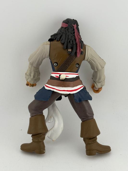 Zizzle Pirates of the Caribbean Captain Jack Sparrow Disney Action Figure 6.5” FRENLY BRICKS - Open 7 Days