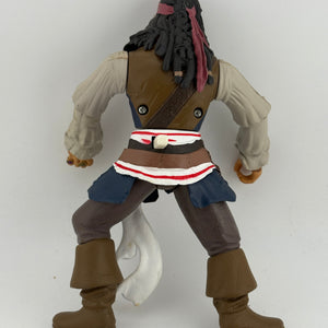 Zizzle Pirates of the Caribbean Captain Jack Sparrow Disney Action Figure 6.5” FRENLY BRICKS - Open 7 Days