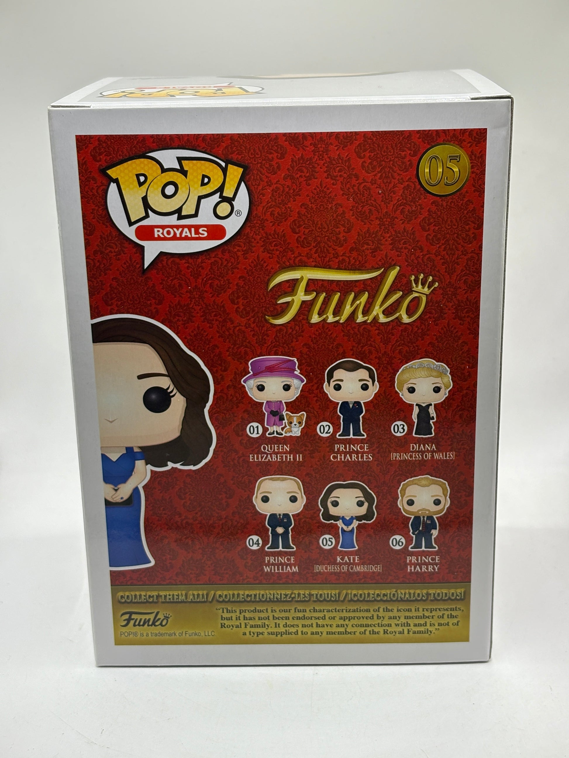Funko POP! Royals #05 Kate [Duchess of Cambridge] Vinyl Figure FRENLY BRICKS - Open 7 Days