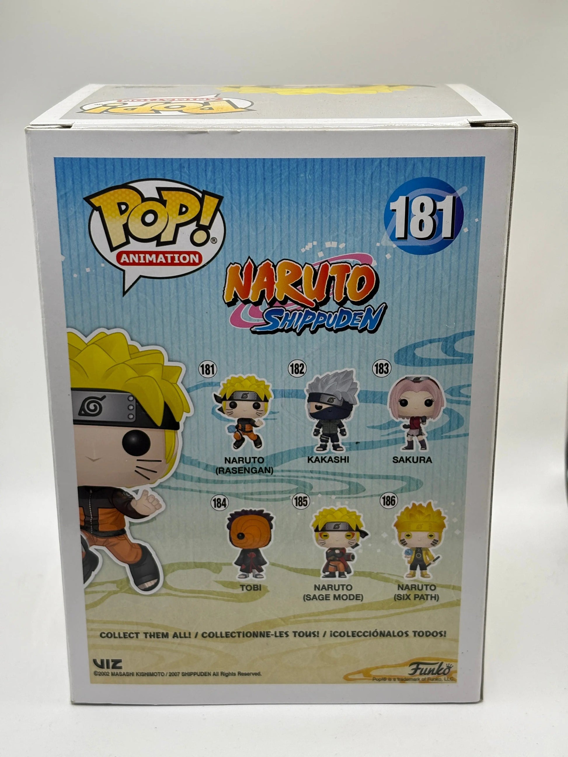 Funko POP! Animation Naruto Shippuden #181 Naruto Rasengan FRENLY BRICKS - Open 7 Days