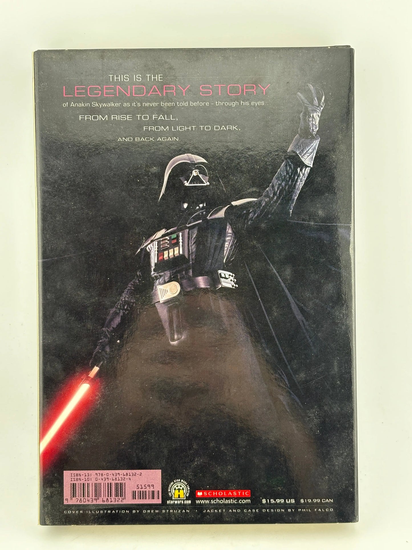 Star Wars - The Rise and Fall of Darth Vader Novel FRENLY BRICKS - Open 7 Days