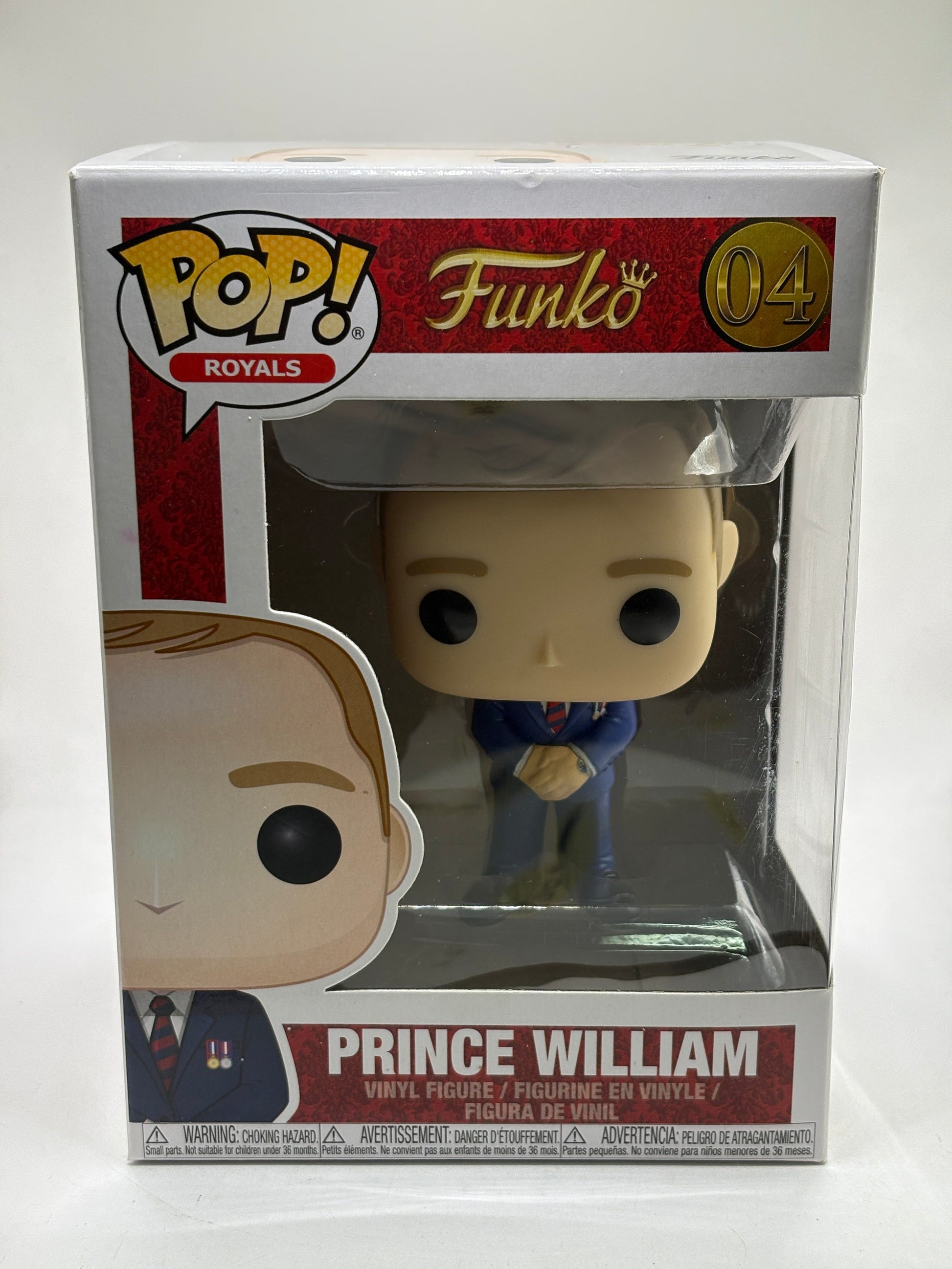 Funko POP! Royals #04 Prince William Vinyl Figure image 1