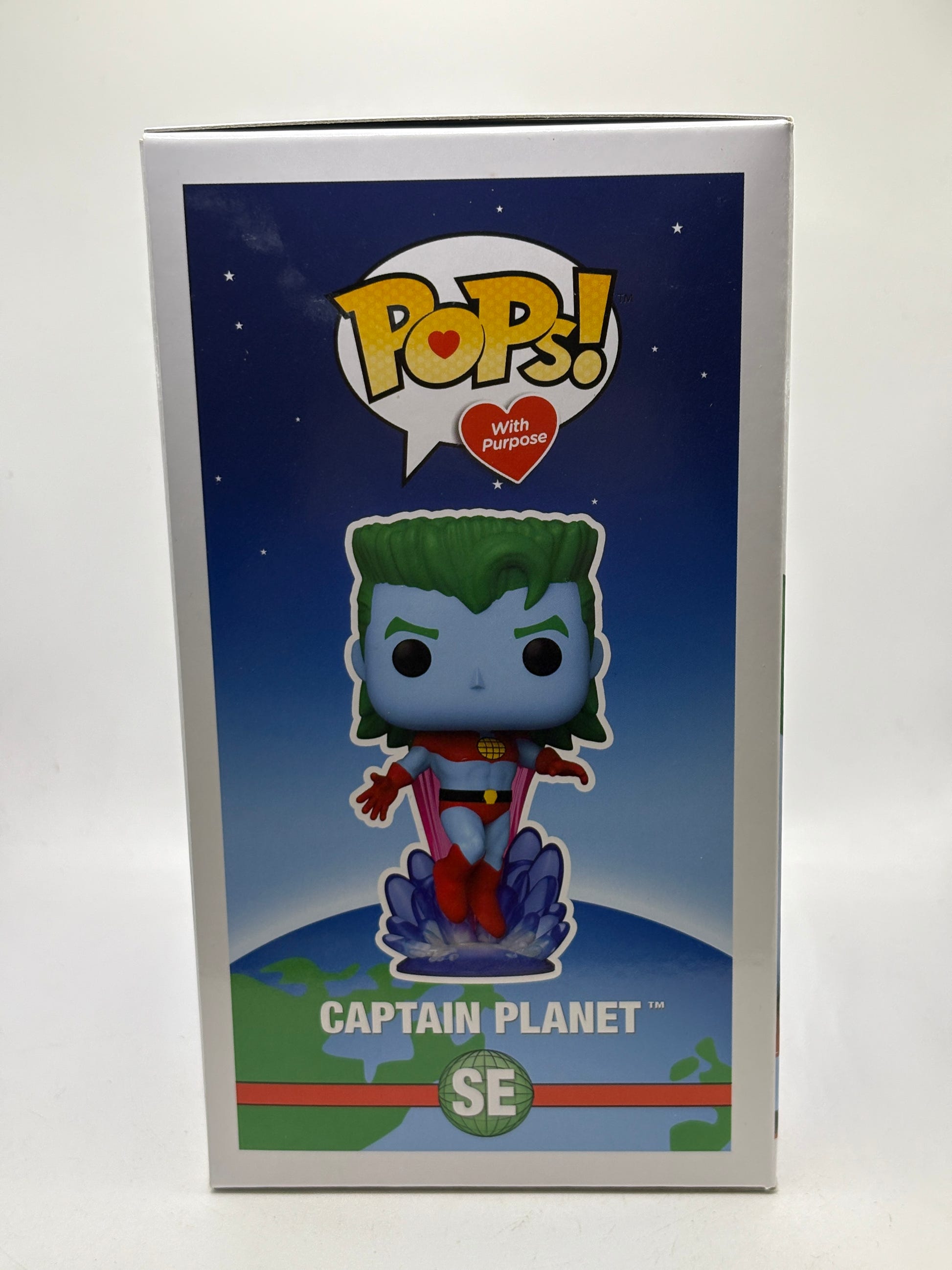 Funko POPs! With Purpose Captain Planet #SE Captain Planet Vinyl Figure image 4