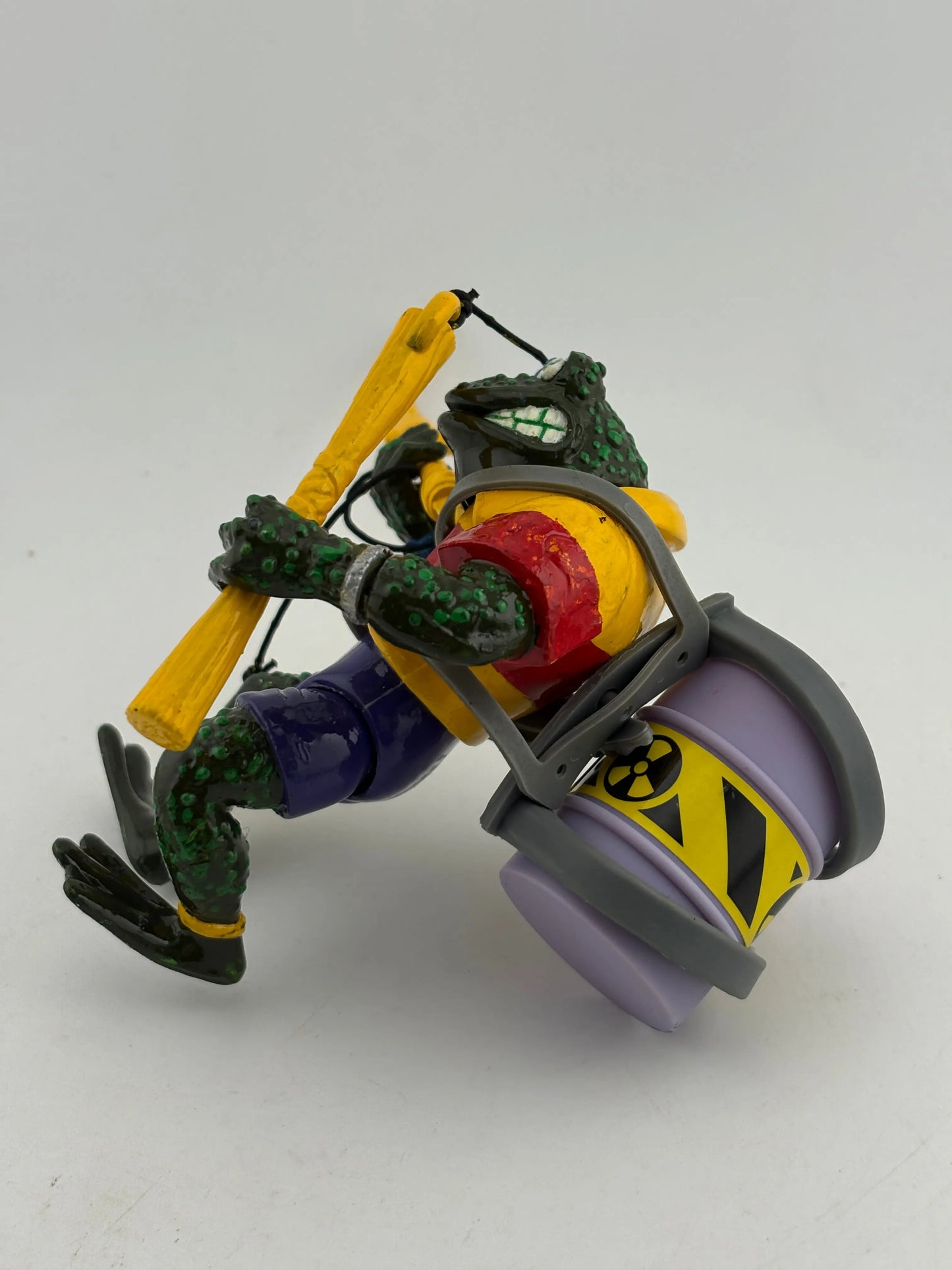 Vintage TMNT 1989 Genghis Frog Action Figure Teenage Mutant Ninja Turtles Custom FRENLY BRICKS - Open 7 Days